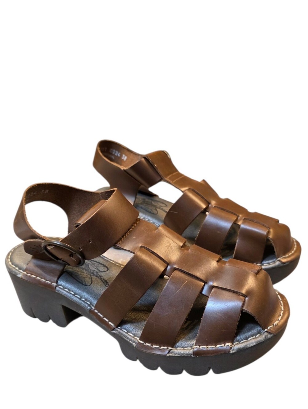 Fly London Emme Sandals Size 38 - Picture 2 of 11